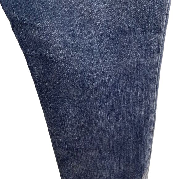 Chicos So Slimming Womens Distressed Blue Zip Fly Skinny Mid Rise Jeans 0 / 4 - Picture 15 of 16